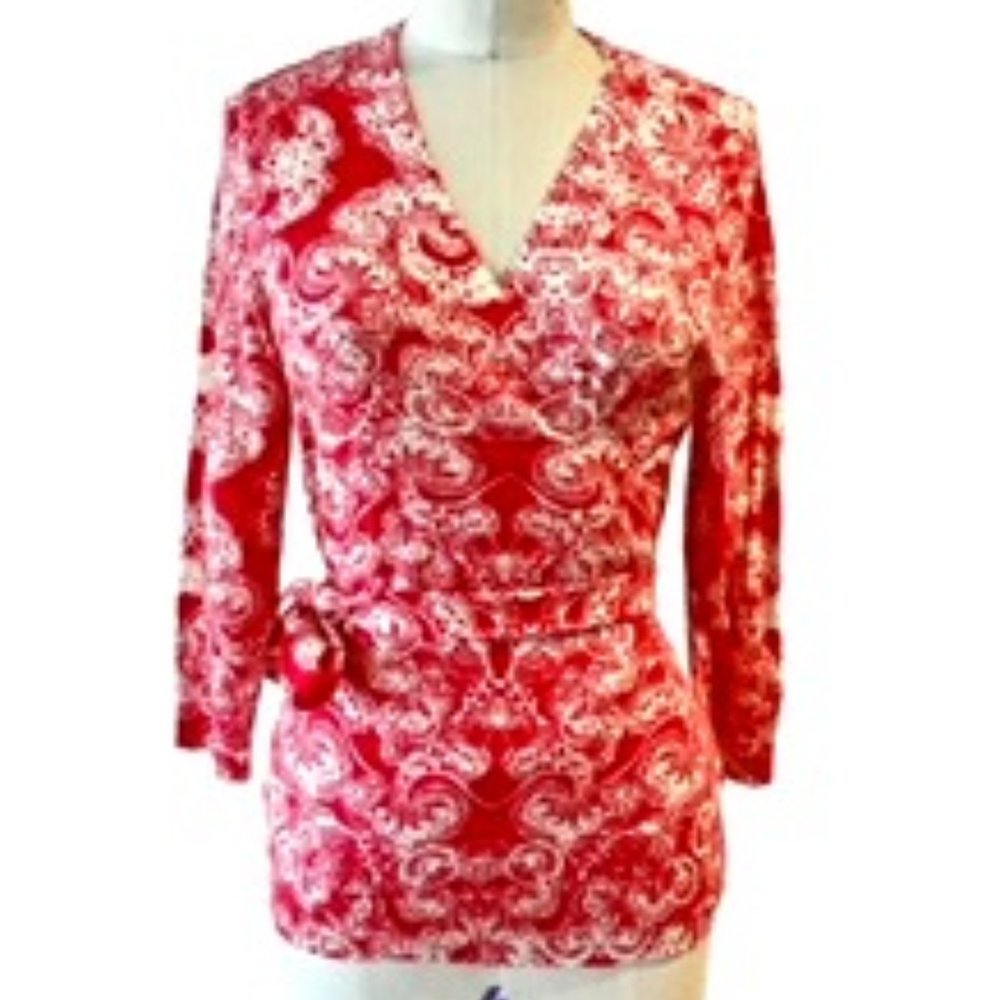 Ann Taylor Wrap Sweater - Size M